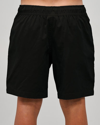 Skull Anchor Youth 15" Volley Short - Black