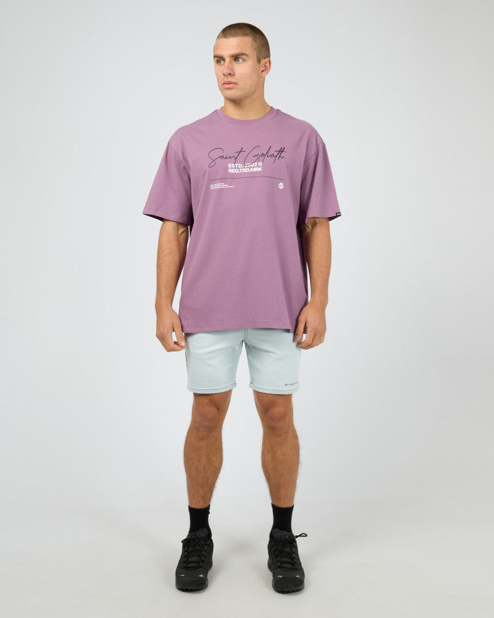 St Goliath Slate Tee - Grape