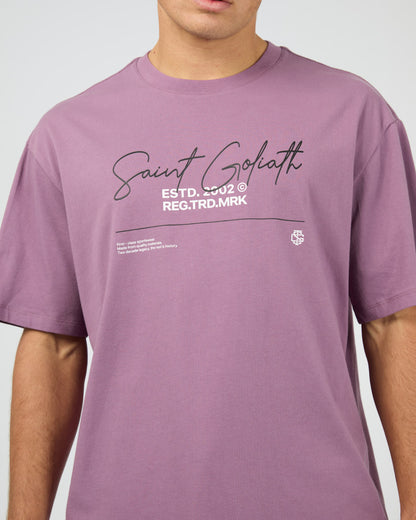 St Goliath Slate Tee - Grape