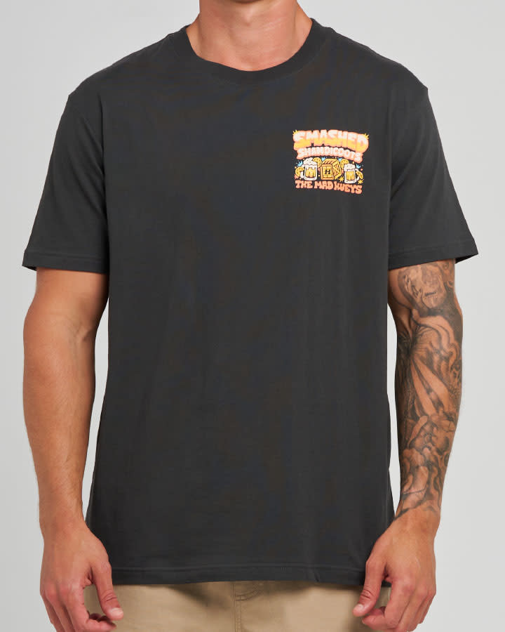 Smashed Shandicoots | SS Tee - Vintage Black