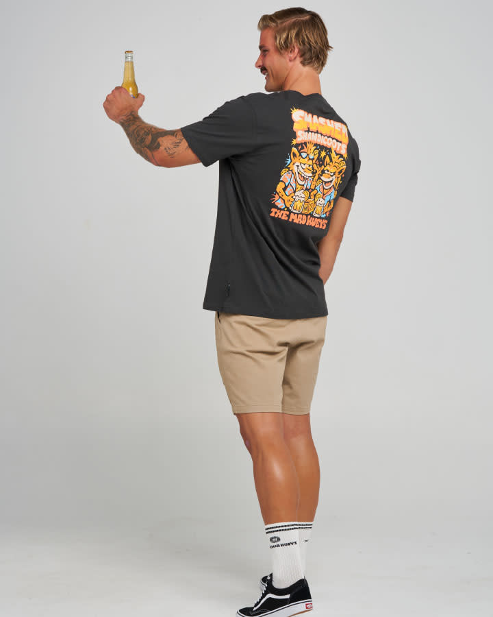 Smashed Shandicoots | SS Tee - Vintage Black
