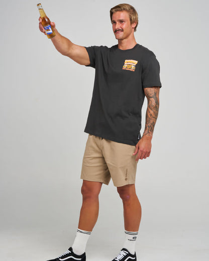 Smashed Shandicoots | SS Tee - Vintage Black
