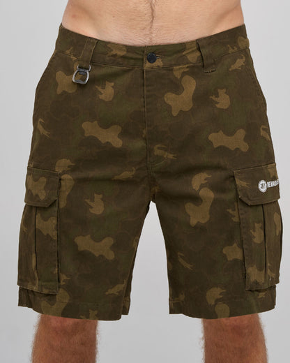 Snagged 20" Cargo Shorts - Native Camo