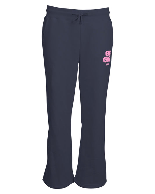 Sports Club Flare Trackpant - Navy