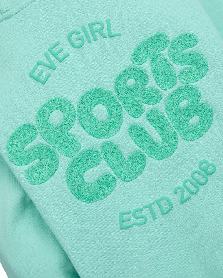 Sports Club Hoodie - Mint