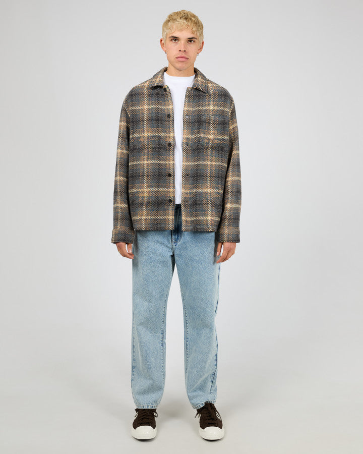Stature Overshirt - Brown