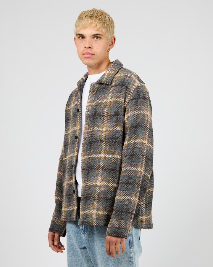 Stature Overshirt - Brown