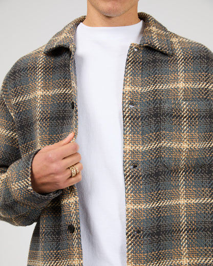 Stature Overshirt - Brown