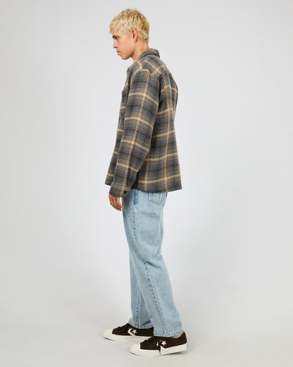 Stature Overshirt - Brown