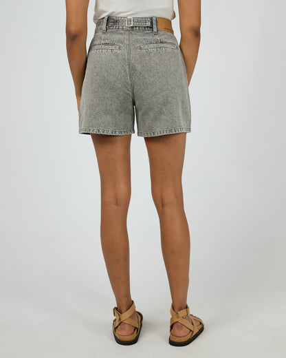 Stevie Denim Short - Ash