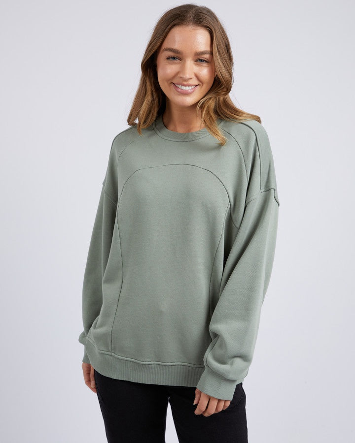 Sutton Crew - Sage Green