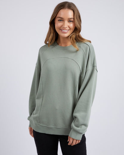 Sutton Crew - Sage Green
