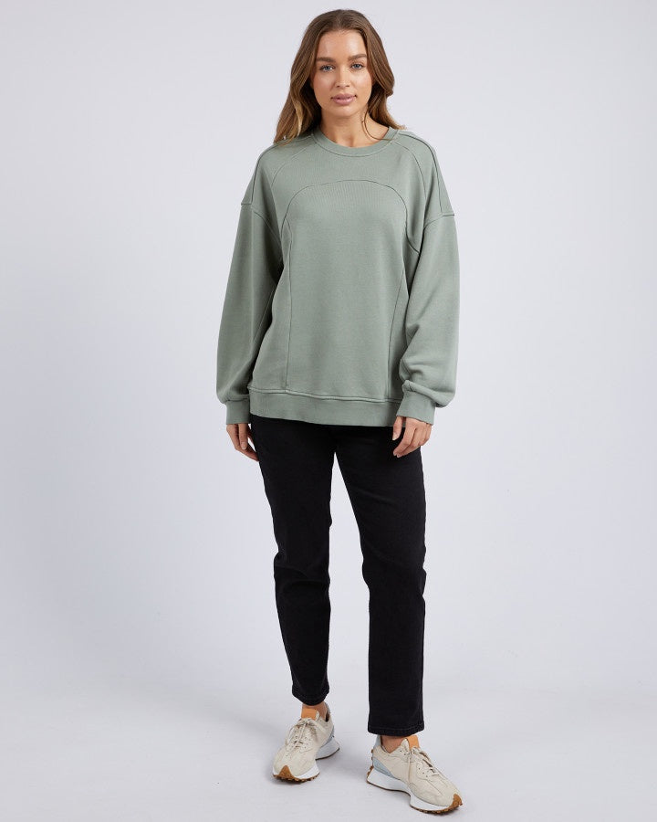 Sutton Crew - Sage Green