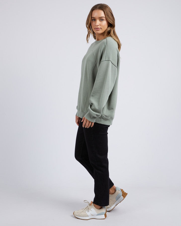 Sutton Crew - Sage Green