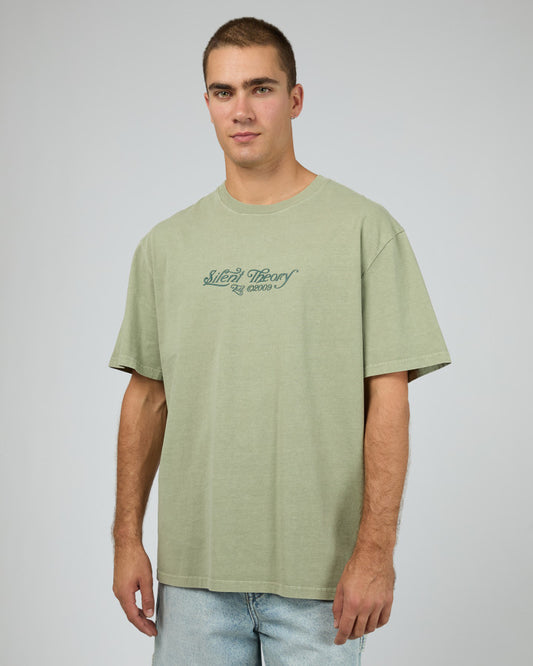 Silent Theory Swash Tee - Sage