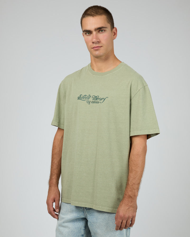 Silent Theory Swash Tee - Sage