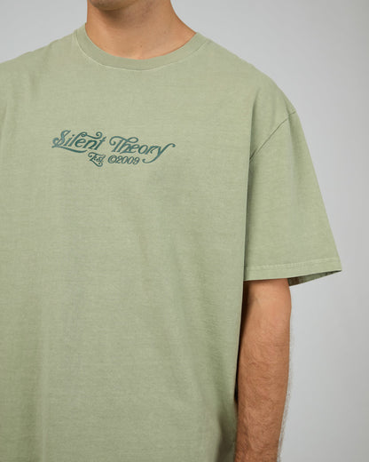 Silent Theory Swash Tee - Sage