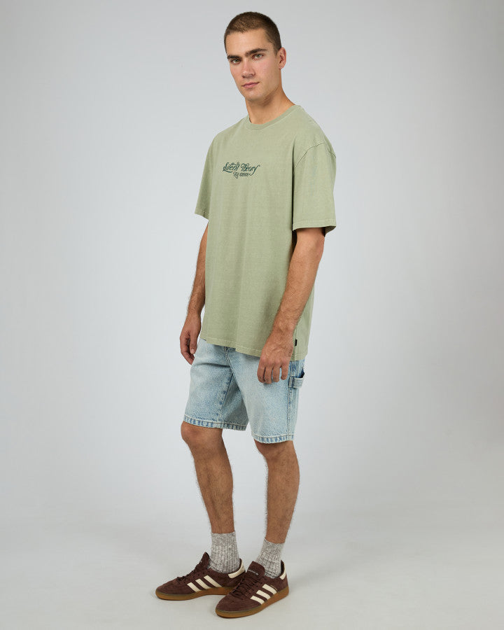Silent Theory Swash Tee - Sage