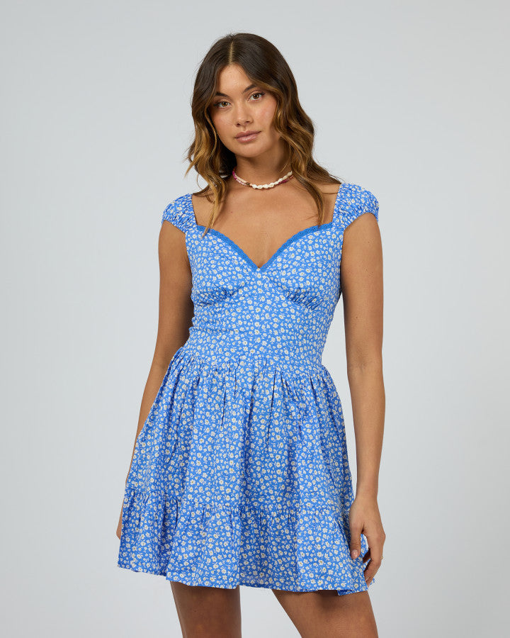 All About Eve - Tara Floral Mini Dress - Print