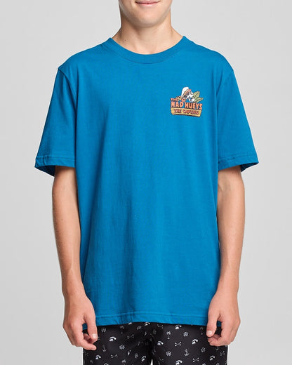 Youth Island Captain SS Tee - Dark Cobalt