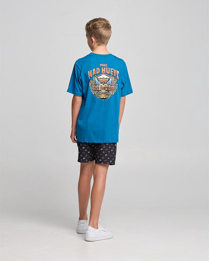 Youth Island Captain SS Tee - Dark Cobalt