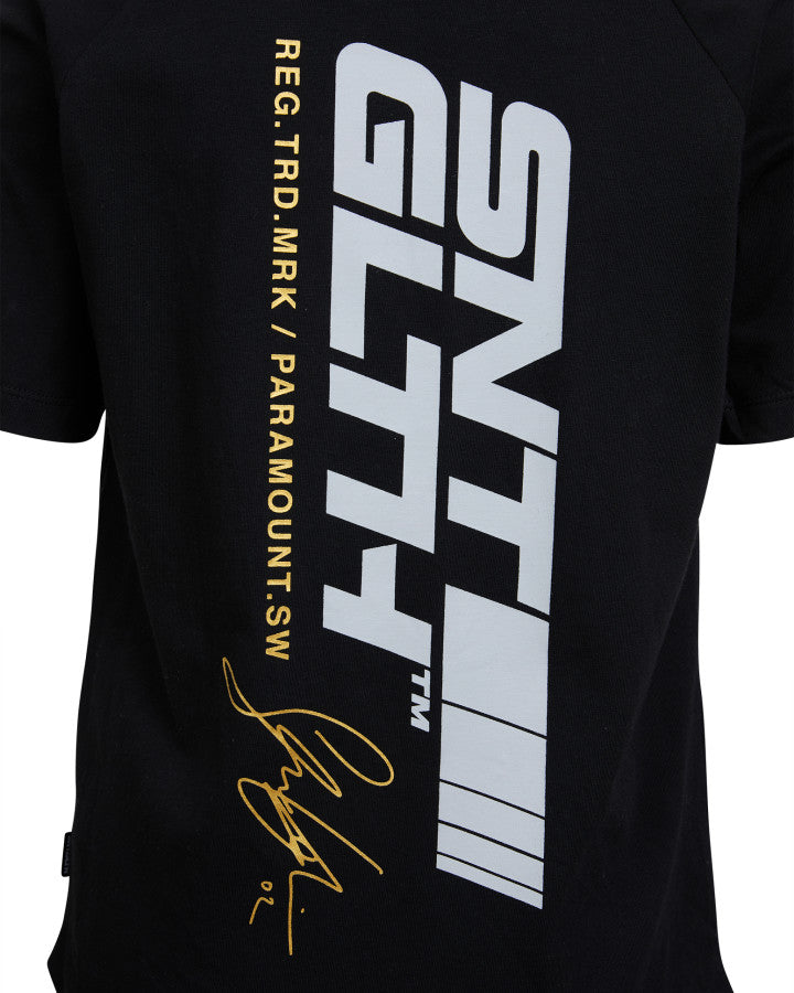 Trackside Tee - Black (sizes 3-7)