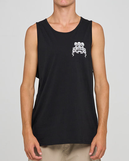 Triple Anchor Tank - Black