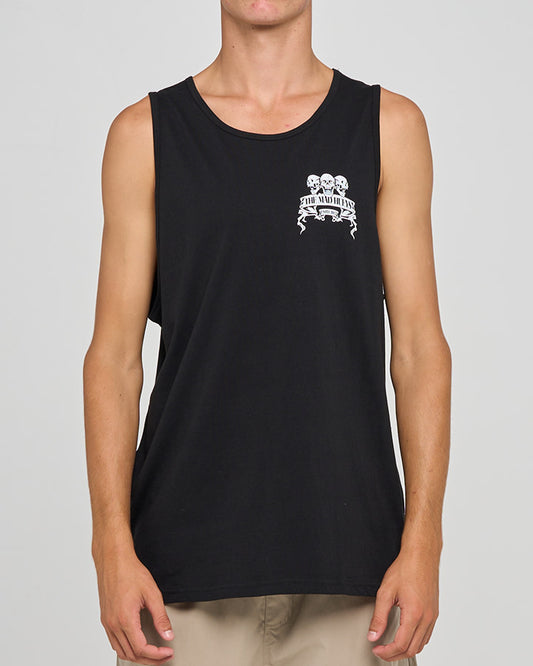 Triple Anchor Tank - Black
