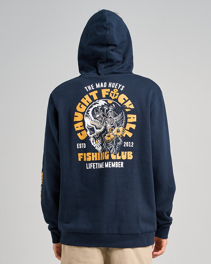 Tropic Caught Fk all Hoodie - Navy