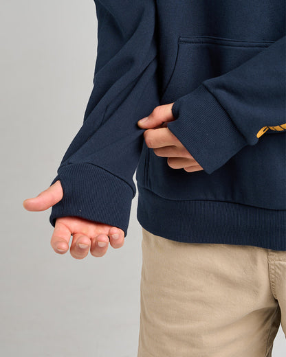 Tropic Caught Fk all Hoodie - Navy