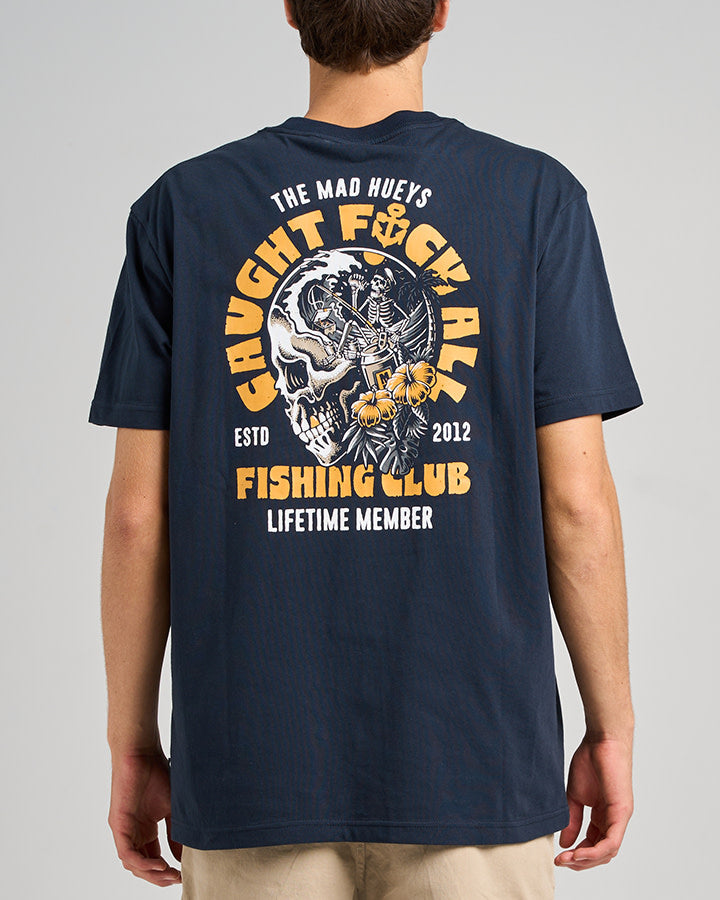 Tropic Caught Fk All T-shirt - Navy