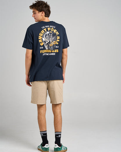 Tropic Caught Fk All T-shirt - Navy