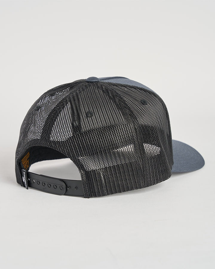 Tropic Caught Fk All Trucker Hat - Navy