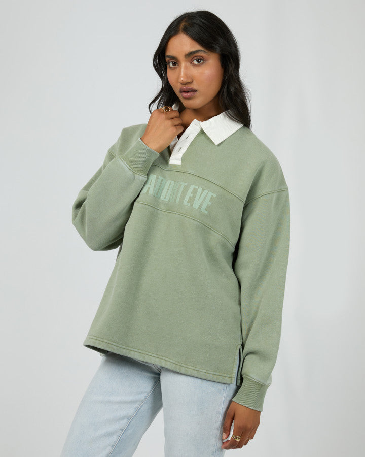 Vital Washed Polo - Khaki