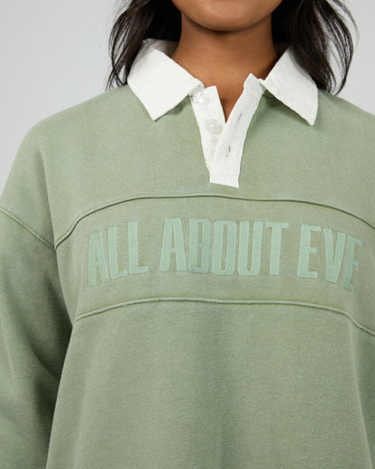 Vital Washed Polo - Khaki