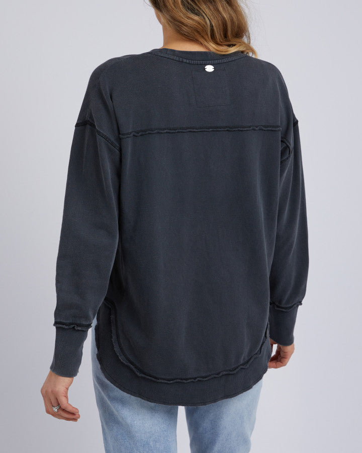 Simplified Crew - Washed black