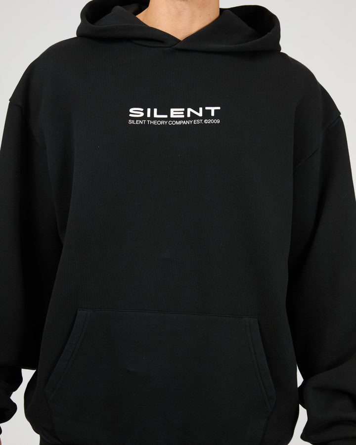 Weld Hoodie - Washed Black