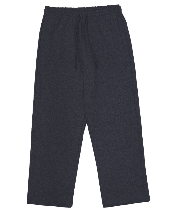 Wide Leg Trackpant - Black