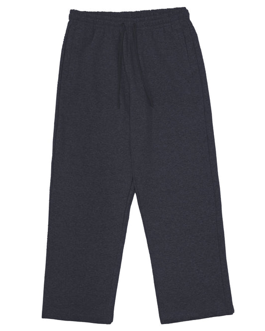 Wide Leg Trackpant - Black