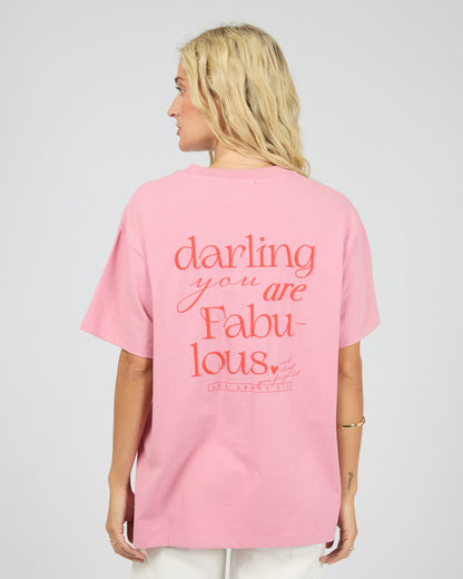 All About Eve You Are Fabulous Relaxed Tee - Orchard